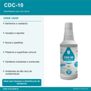 Detergente clorado CDC-10 Spartan 500mL para banheiros cozinhas e areas de servico