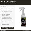 Grill Cleaner Spartan remove gordura carbonizada de grelhas e churrasqueiras