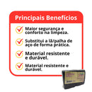 Kit Limpeza Master: 60 Fibras Profissionais (20 Grill + 20 Multiuso + 20 Anti-Risco)