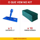 Kit Suporte LT Articulado + 10 Fibras Verdes Multiuso Esponflora - foto 2
