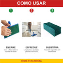 Kit Suporte LT Articulado + 10 Fibras Verdes Multiuso Esponflora - foto 3