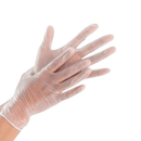 Luva Descartável TPE Soft Transparente TAM P Talge 100 UN