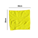 Pano Microfibra 30x30Cm Amarelo Neves