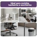 Saco de Lixo Preto 40Lt 60x60cm  C/ 100 Unidades - Suporta 10kg