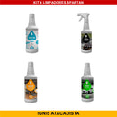 Kit 4 Limpadores Spartan 500mL