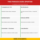 Kit 3 Limpadores Spartan 500mL