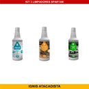 Kit 3 Limpadores Spartan 500mL