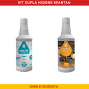 Kit Dupla Higiene Spartan - CDC-10 e Peroxy Multi 500mL