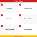 Kit Banheiro Pro Spartan