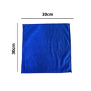 Pano Microfibra 30x30Cm Azul Neves