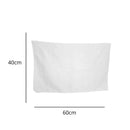 Flanela Grande Branca 40x60cm