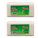 Kit 20 Fibras Brancas Anti-Risco Esponflora 250x100mm