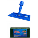 Kit Suporte LT + 10 Fibras Multiuso Verde Esponflora