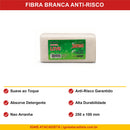 Fibra Branca Anti-Risco Esponflora Beneficios Suave Anti-Risco Nao Arranha - Ignis Atacadista