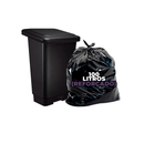 Saco de lixo preto 100lt 90x95cm (BL2) c/ 100 unidades - Suporta até 30kg