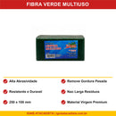 Fibra Verde Multiuso Esponflora Beneficios Alta Abrasividade Material Virgem - Ignis Atacadista